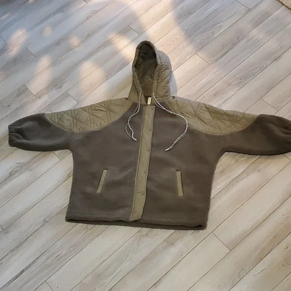 Nap Olive Hoodie Patch Jacket - Picture 3 of 11